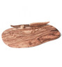 Bérard France - 13" x 7" (33 x 18cm) Olivewood Cheese Board & Knife Set - 7456178