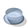 OXO  TOT - Dusk Suction Bowl