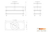 Mogogo - Modular 71" x 47" x 53.5" Bamboo / Brushed Stainless Steel Multi-Purpose Display Station W/ Casters - MGCMLB12BSXW