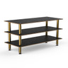Mogogo - Modular 71" x 29.5" x 35" Black Marble / Brushed Brass Classic Large Unit - MGCMLX01MBXF