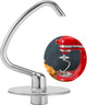 KitchenAid - Stainless Steel Dough Hook for 4.5 & 5 QT Tilt Head Mixers