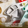 KitchenAid - Stainless Steel Flat Beater for 4.5 & 5 QT Tilt Head Mixers