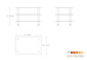 Mogogo - Modular 47" x 29.5" x 35" Grey Slate / Brushed Stainless Steel Classic Medium Unit - MGCMLX02GSXF