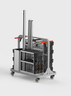 Mogogo - 55.5" x 31" x 50" Segments & Add-Ons Transfer / Storage Cart - MGCUUX01XXXX