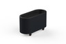 Mogogo - Oval 59.4" x 25.2" x 35.4" Ice Bin Cart W/ Black Cover - MGCOVE01BXXB