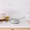 All-Clad - 2 QT D3 Try-Ply Chef's Collection Saucier With Lid
