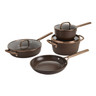 Zwilling - Milano Brown 7 Pc Aluminum Non-Stick Cookware Set - 1034366