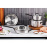 Zwilling - Milano 7 Pc Stainless Steel Cookware Set - 1035360