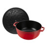 Staub - 5 Qt Red Year of the Horse Round French Oven - 1034417