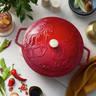 Staub - 5 Qt Red Year of the Horse Round French Oven - 1034417