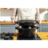 Staub - 4.2 Qt Black Stackable 3 Pc Cocotte & Skillet Set - 1010877