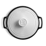 Emile Henry - Sublime 7.4Qt Slate & White Ceramic Casserole Dish - 91774770P