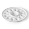 Ricardo - 12" Porcelain Devilled Egg & Oyster Serving Plate