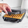 Greenpan - Graphite Advanced 4 Square Waffle Maker