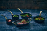 Genware - 4.5oz Vintage Black Mini Sauce Pan (6 Per Case) - GWSMS7BKV