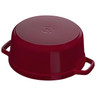 Staub - 4QT Bordeaux Round Cocotte