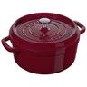 Staub - 4QT Bordeaux Round Cocotte