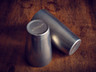 Genware - 18oz Vintage Stainless Steel Boston Can Shaker (6 Per Case) - GWBSC18V