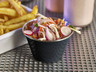 Genware - 2.5oz Stainless Steel Black Ramekin (24 Per Case) - GWRAMST2BK