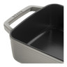 Staub - 3.15 L (3.33 QT) Grey Roasting Pan