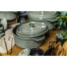 Staub - 3.8 L (4 QT) Eucalyptus Round Cast Iron Cocotte