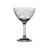 Steelite - 8oz MCC Vintage Dots Martini/Cocktail Crystalline Glass (24 Per Case) - 4854RA354