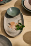Steelite - 12" x 8" Maham Studio Carnaby Dove Oval Platter (12 Per Case) - 6219RT022