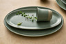 Steelite - 12" x 8" Maham Studio Carnaby Teal Oval Platter (12 Per Case) - 6218RT022