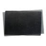 Steelite - 10.3"x 6" Shadows Grey & Dark Grey Rectangle Glass Tray (6 Per Case) - 6590B932