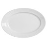 Steelite - 17.75" x 12.25" Pillivuyt Paris Porcelain Oval Platter - 6626V376
