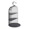 Steelite - 17" Utopia 3-Tier Aged Black Birdcage Presentation Stand - UCT7019