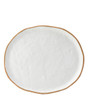 Steelite - 11.5" x 10" Utopia Hessian Porcelain Plate (18 Per Case) - UCT7141
