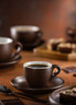 Steelite - 2.75oz Brown Utopia Barista Porcelain Espresso Cup (36 Per Case) - UCT8131