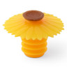 Charles Viancin - 5.5" (14cm) Silicone Sunflower Bottle Stopper - CV302LS