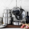 Hestan - Hestan Stainless Steel 10pc Cookware Set - 60034