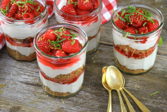 Raspberry Ricotta Parfaits - Williams Food Equipment