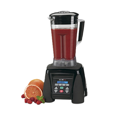 Waring Commercial Reprogrammable Hi-Power Blender with Sound Enclosure and 64  oz. Stainless-Steel Container