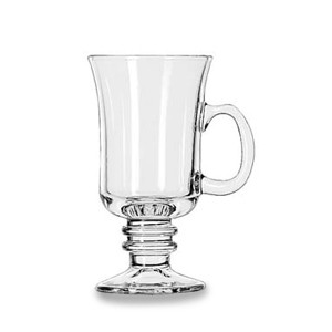 Libbey 5295, 8.5 Oz Irish Glass Coffee Mug
