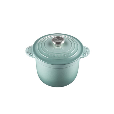 Le Creuset 2.25 qt. Oyster Cast Iron Rice Pot