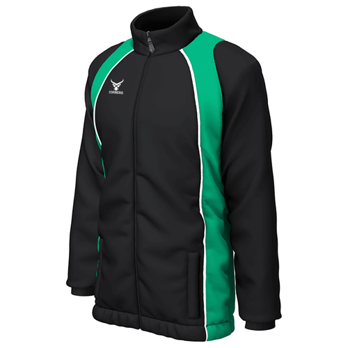 CORBERO Club Elite Showerproof Jacket [Black/Green]
