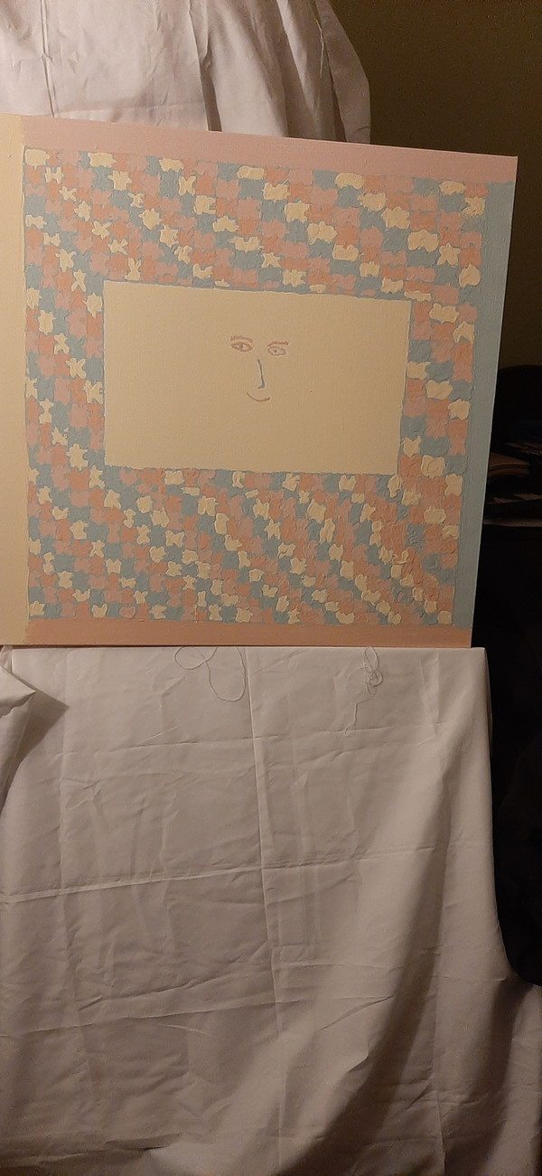 PARTIAL PORTRAIT PUZZLE PAINTING