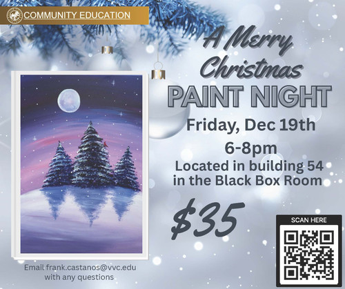 A Merry Christmas Paint Night