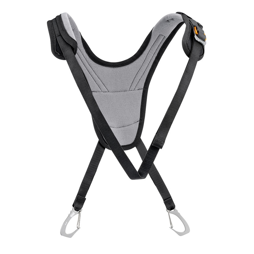 Active slide of Shoulder straps for SEQUOIA SRT harness