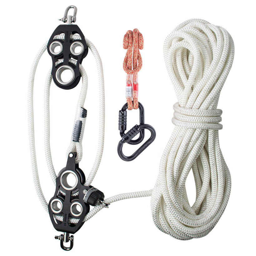 Fiddle Block Tree Pulling Kit (50ft)