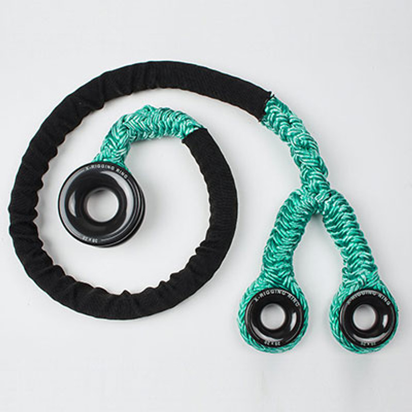 Active slide of Rope Logic X-Rigging Triple Ring Sling