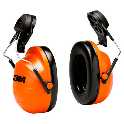 Active slide of Peltor Helmet Mounted Deluxe Hearing Protectors