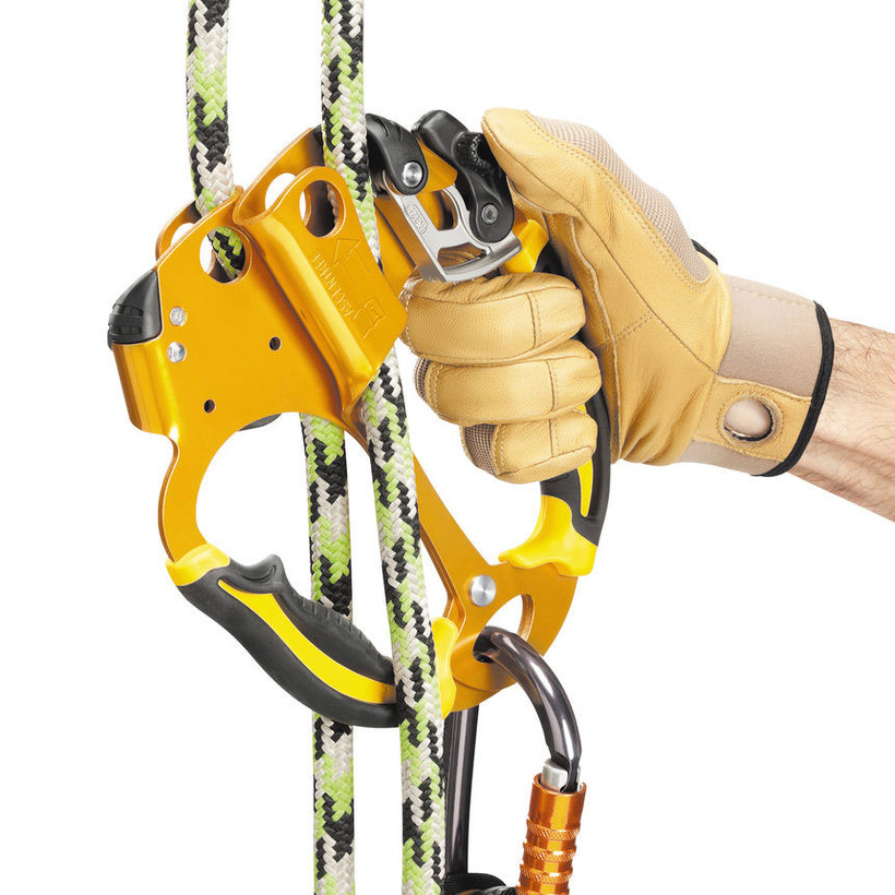 Active slide of Petzl Ascentree Double-Handled Ascender
