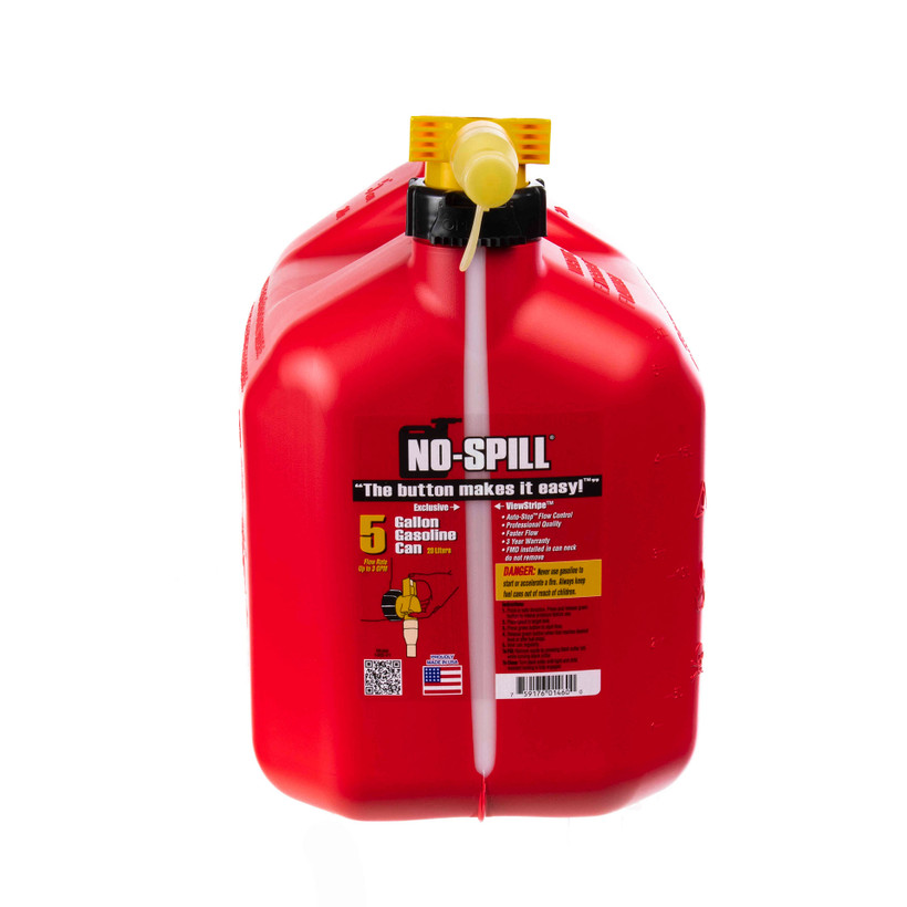 Active slide of NO-SPILL 5 GALLON GAS CAN (RED)
