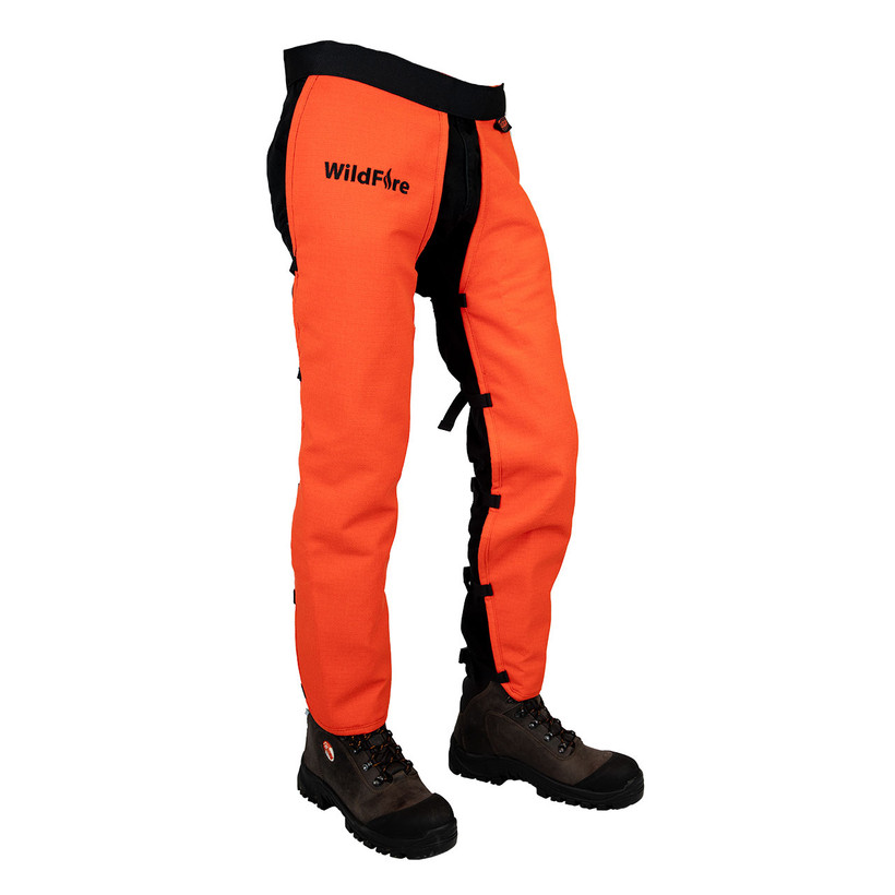 Active slide of Clogger Wildfire Chainsaw Chaps