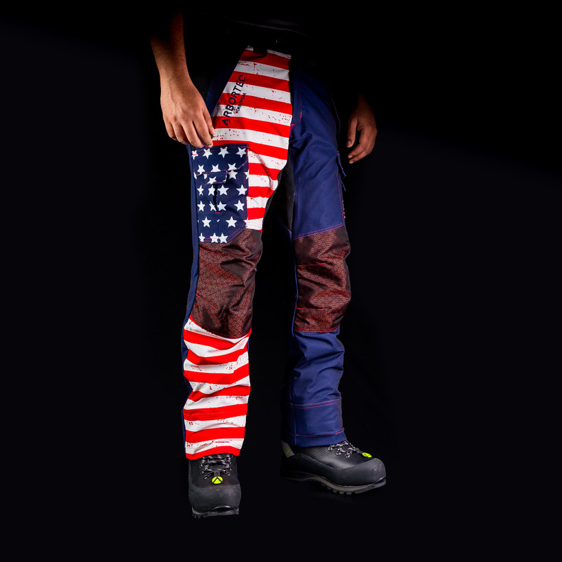 Arbortec Vented US Patriot Chainsaw Pants - Limited Edition